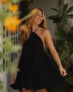 Vestido Letícia Preto