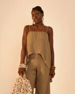 Blusa Mayara Eucalipto