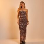 Vestido Midi Tule Felina