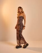 Vestido Midi Tule Felina - Imagem 4