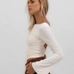 Blusa Amarração Costas Off White