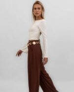 Blusa Amarração Costas Off White - Imagem 3