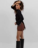 Blusa Amarração Costas Preta - Imagem 5