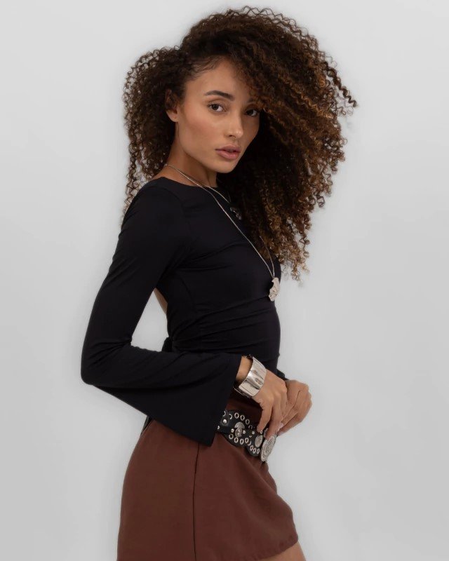 blusa-amarracao-costas-preta4 Blusa Amarração Costas Preta - Imagem 3