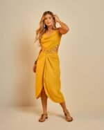 Cropped Bordado Taíba Açafrão - Imagem 4