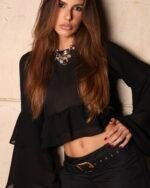 Blusa Babado Preto - Imagem 2