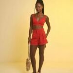 Short Paloma Vermelho