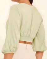 Cropped Bruna Torcido Herbal - Imagem 2