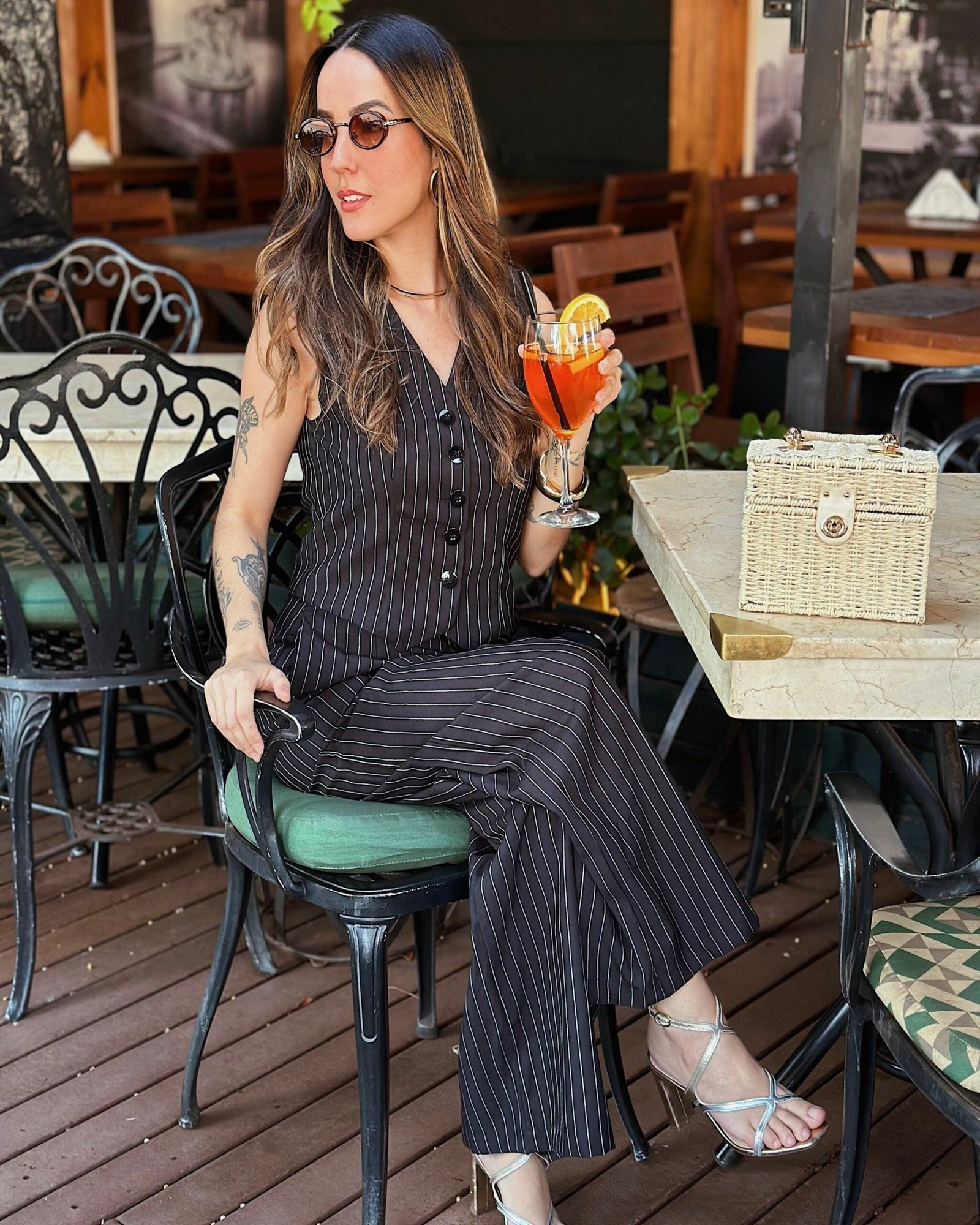 img_7251-2 Colete Risco de Giz Preto - Imagem 1