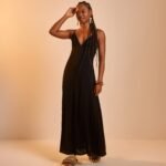 Vestido Longo Gisela Preto