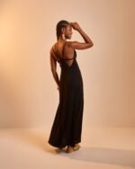 Vestido Longo Gisela Preto - Imagem 3