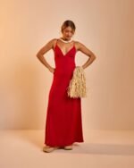 Vestido Longo Gisela Vermelho