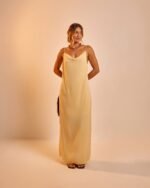 Vestido Cropped Iza Manteiga