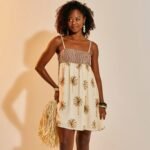 Vestido Curto Juliana Mix Coqueiros