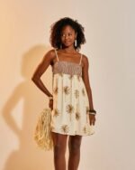 Vestido Curto Juliana Mix Coqueiros