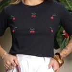 T-SHIRT CEREJAS PRETO