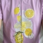 T-SHIRT LEMON SOUL ROXO POESIA