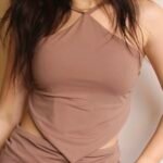 Top Triângulo Coffee Costas Abertas