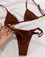 Biquíni Slim Fio Regulagem Coffee - Imagem 2