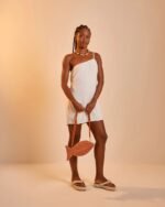 Vestido Curto Sasha Off White - Imagem 4