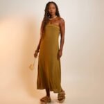 Vestido Ravena Oliva