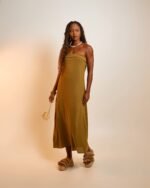 Vestido Ravena Oliva