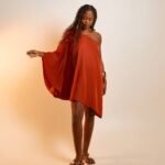 Vestido Curto Acetinado Alba Mango