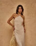 Vestido Longo Acetinado Íris Luar - Imagem 2