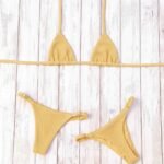 Biquíni Slim Fio Carmel Amarelo